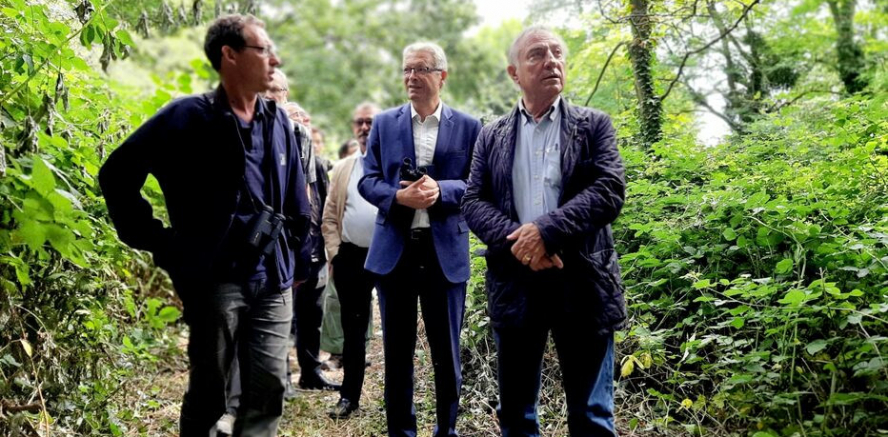 Allain Bougrain Dubourg et Olivier Païkine représentaient la LPO à Villeneuve-le-Roi le 22 juin 2022